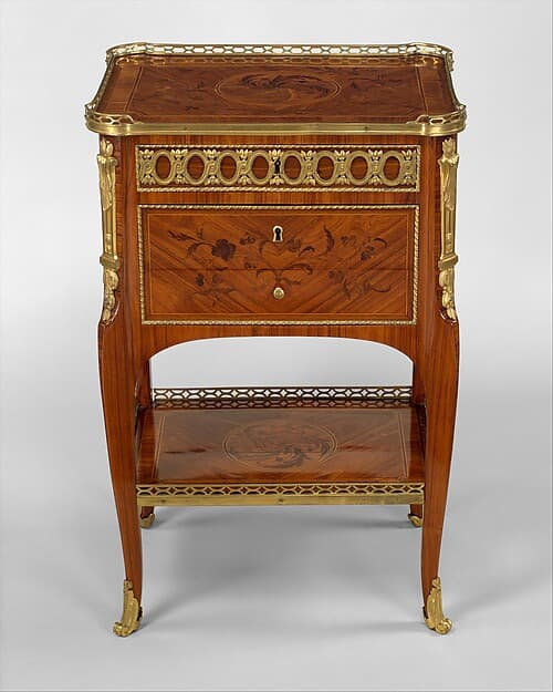 Writing table, by Roger Vandercruse, called Lacroix