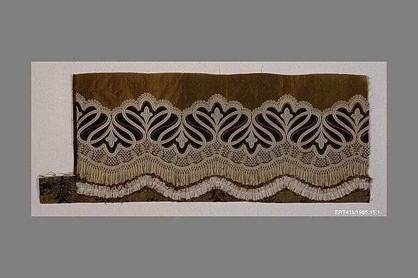 Fragment of a dress skirt