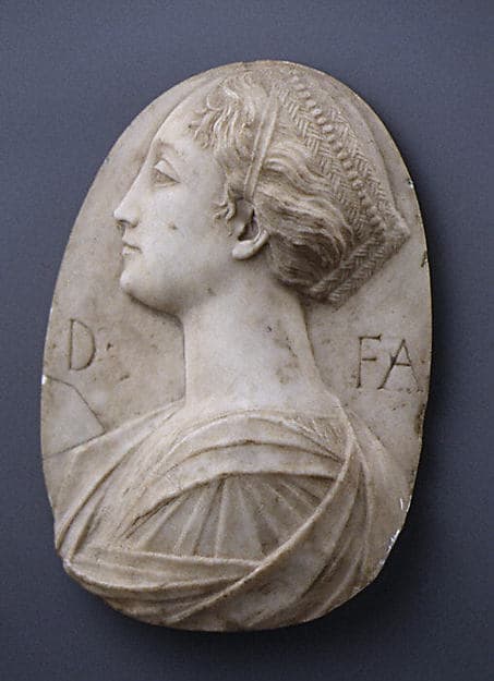 Diva Faustina, by Mino da Fiesole (Mino di Giovanni)