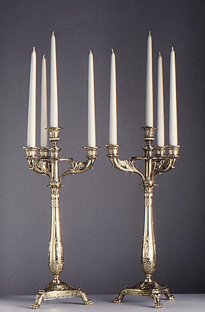 Candelabrum (one of a pair), by Martin-Guillaume Biennais