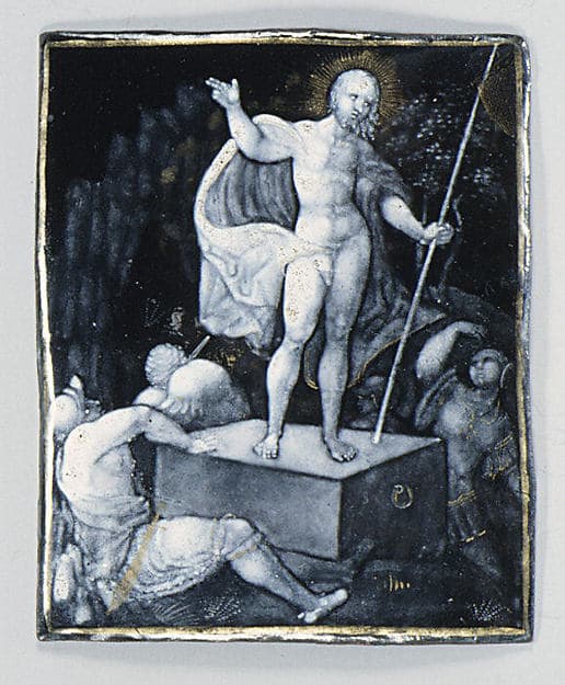 The Resurrection (one of seven), by Jean II Pénicaud