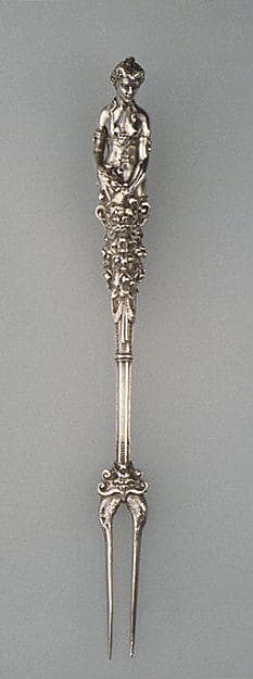 Fork (one of a set), by Antonio Gentili (Antonio da Faenza)