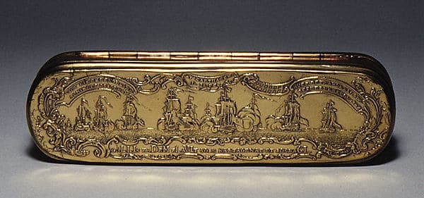 Tobacco box, by Johann Heinrich Giese