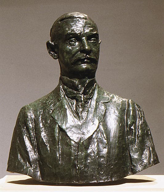 Thomas Fortune Ryan, by Auguste Rodin
