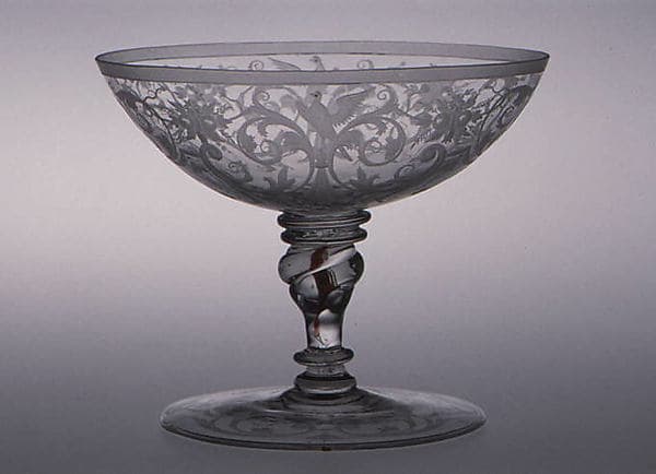 Sweetmeat glass