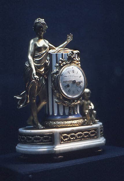 Mantel clock (pendule de cheminée), by Charles-Nicolas Dutertre