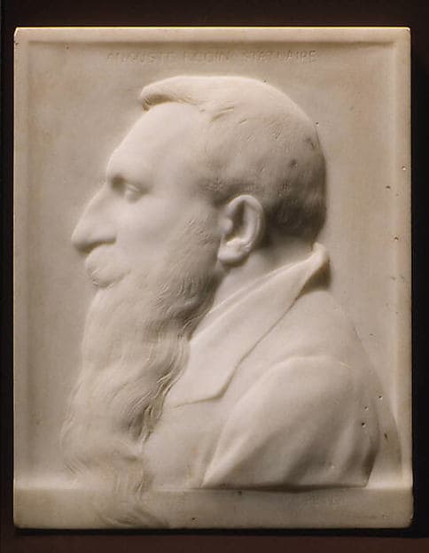 Portrait of Auguste Rodin, by Victor Peter