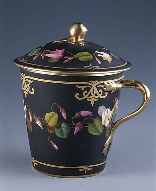 Cup with cover, by Jean-Baptiste-Edouard Honoré