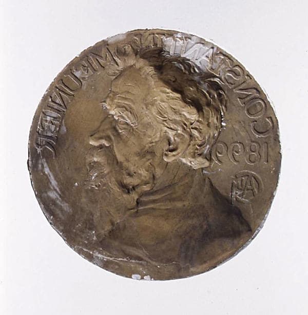 Constantin Meunier, Sculptor, by Alexandre-Louis-Marie Charpentier