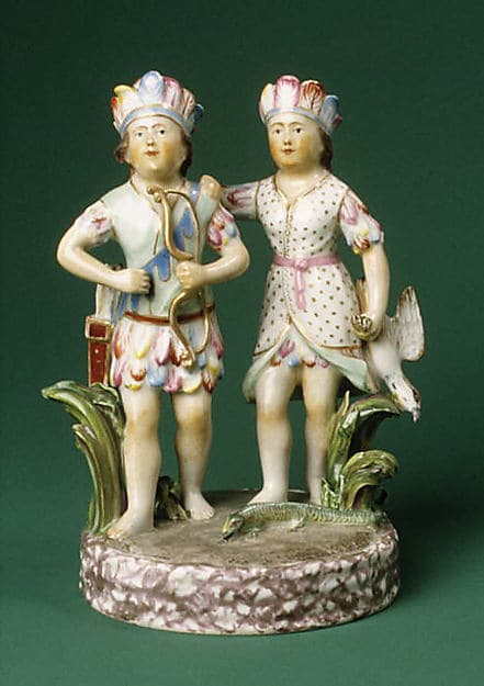 America, by Royal Porcelain Manufactory