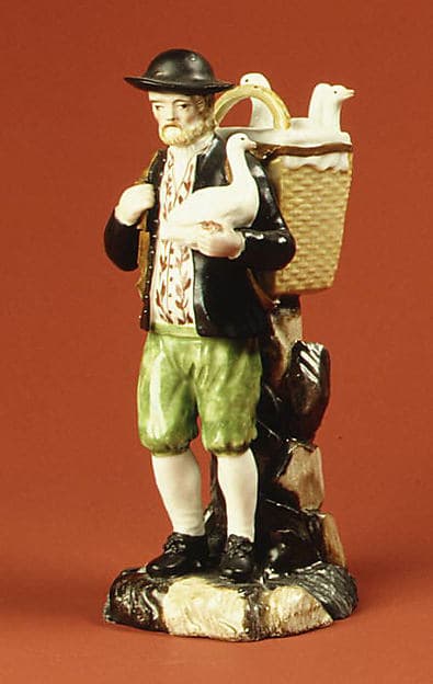 Goose Seller, by Royal Porcelain Manufactory