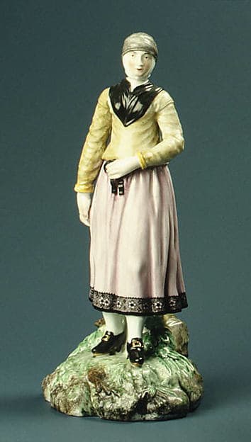 Norwegian Peasant (Woman from Tromsø), by Royal Porcelain Manufactory