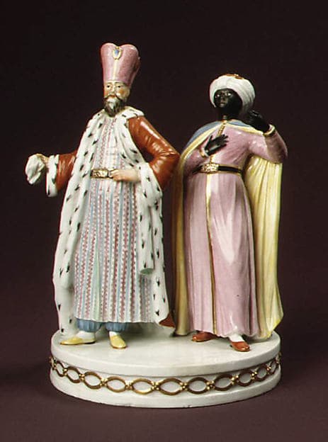 Sultan and Moor, by Royal Porcelain Manufactory