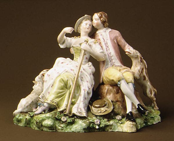 Shepherd Couple, by Royal Porcelain Manufactory