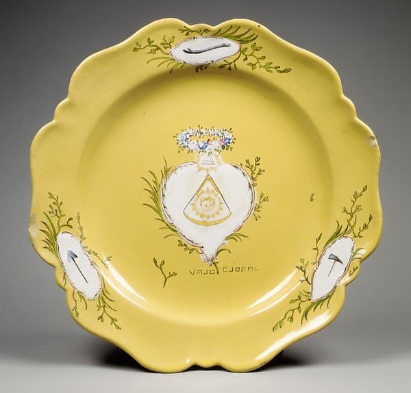 Plate, by Veuve Perrin Factory
