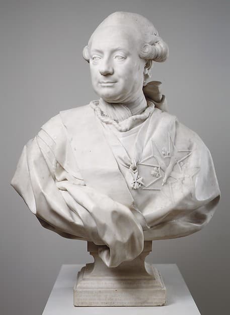 Louis Nicolas Victor de Félix, Comte du Muy and Marshal of France (1711–1775), by Jean Jacques Caffiéri
