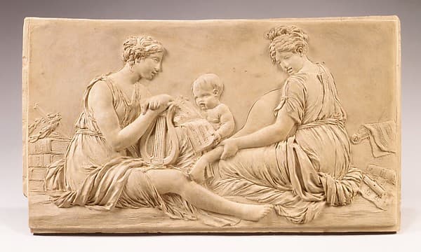 Music, by Clodion (Claude Michel)