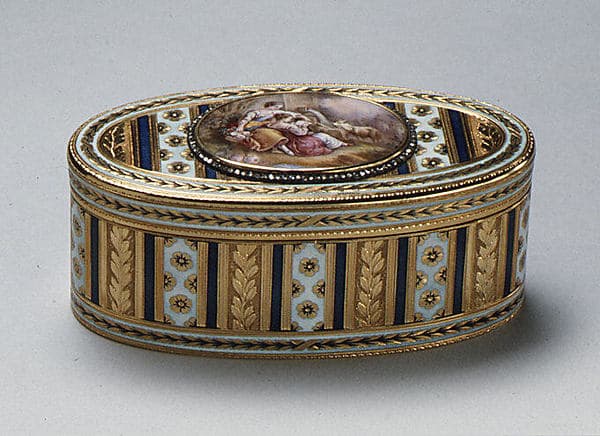 Snuffbox, by Jean Marie Tiron (called Tiron de Nanteuil)