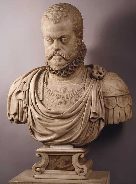 King Philip II of Spain, by Pompeo Leoni