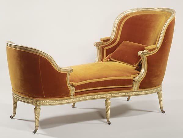 Daybed (duchesse en bateau), by Jean-Baptiste II Lelarge