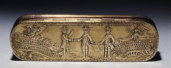 Tobacco box, by I. H. Hamer