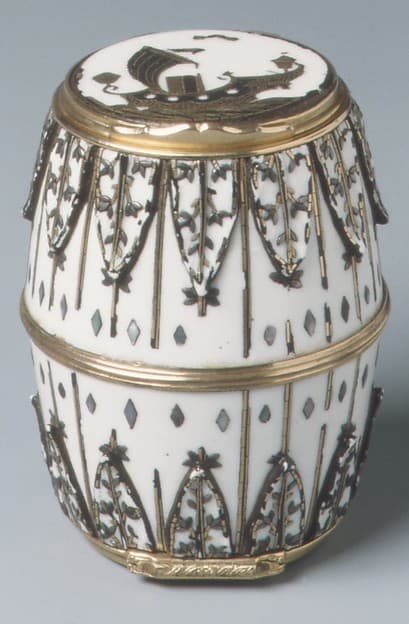Double snuffbox, by Meissen Manufactory