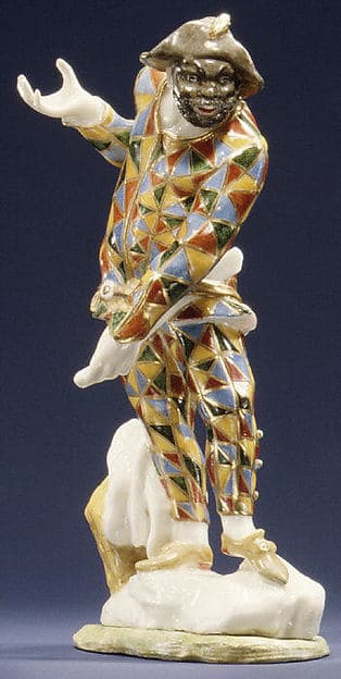 Harlequin, by Real Fabrica de Buen Retiro