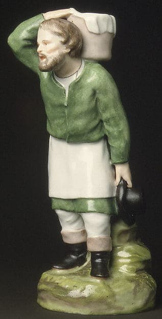 Ice Cream Seller, by Imperial Porcelain Manufactory, St. Petersburg