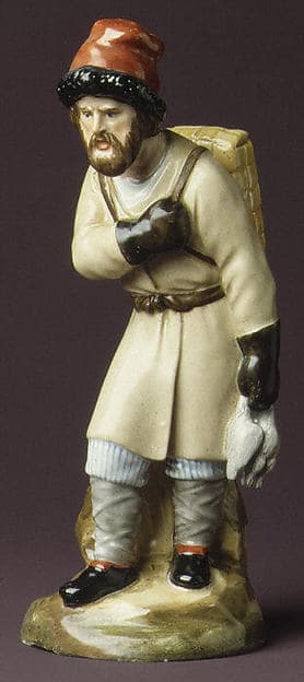Poultry Seller, by Imperial Porcelain Manufactory, St. Petersburg