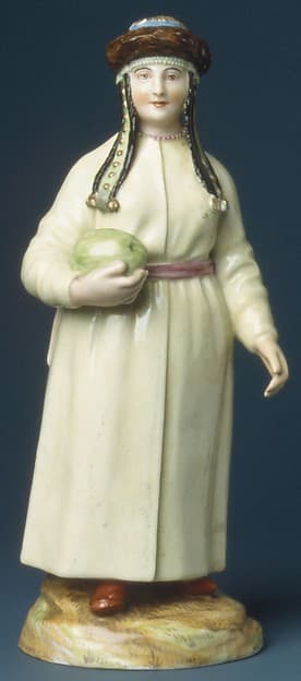 Tatar Woman, by Imperial Porcelain Manufactory, St. Petersburg