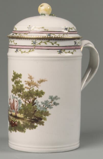 Tankard, by Imperial Porcelain Manufactory, St. Petersburg