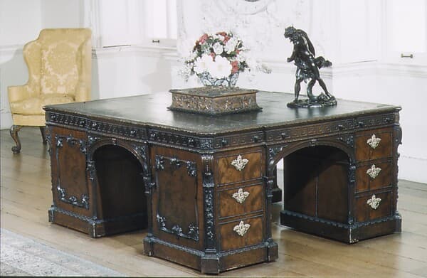 Library table, by William Vile