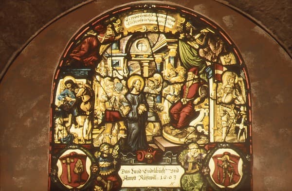 Christ Before Annas, by Franz Fallenter