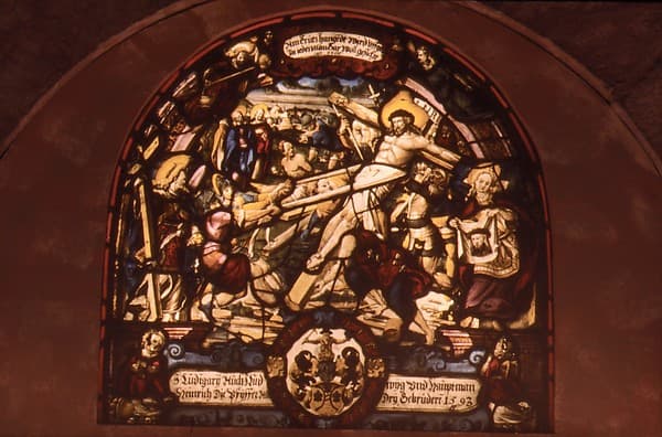 The Raising of the Cross, by Franz Fallenter