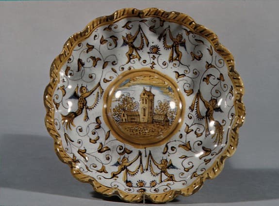 Dish, by Willem Jansz. Verstraeten