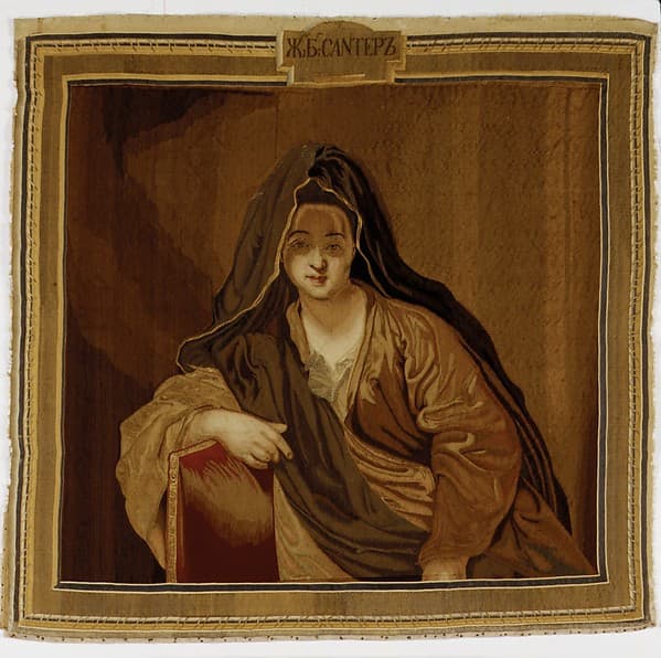 Seated Woman, by Imperial Russian Tapestry Manufactory, Saint Petersburg