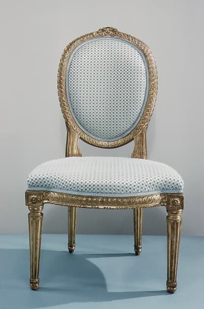 Side chair (one of a pair), by Jean-Baptiste III Lelarge