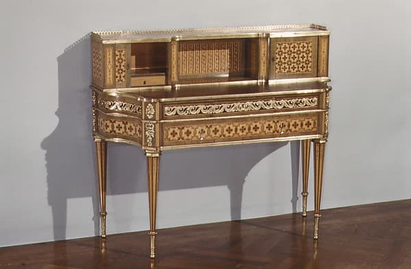 Desk, by Mathieu-Guillaume Cramer