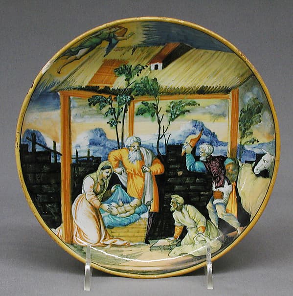 Dish, by Orazio Fontana