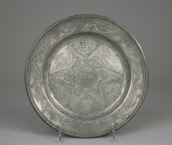Plate, by I. A. S. II