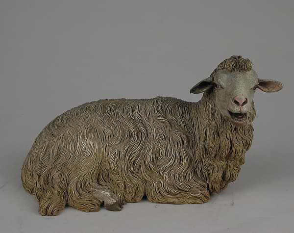 Seated sheep, by Francesco Gallo