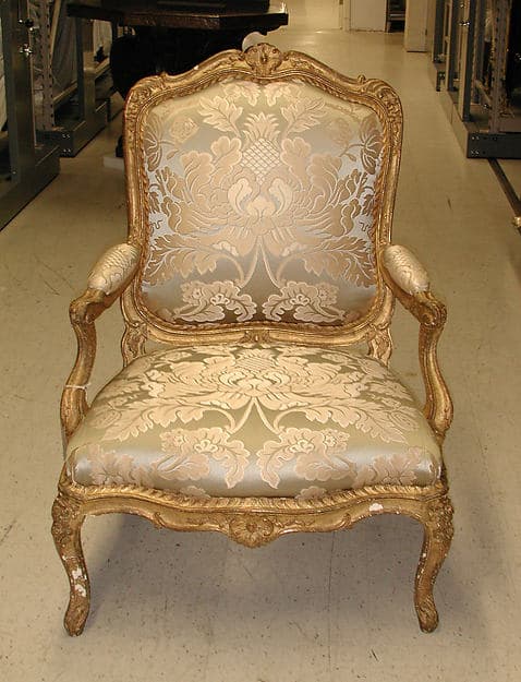 Armchair (one of a pair), by Louis I Cresson