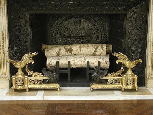 Pair of andirons