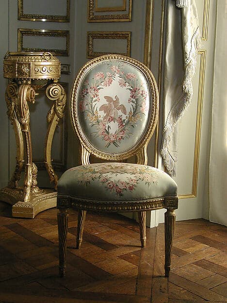 Side chair (one of a pair), by Jean-Jacques Pothier