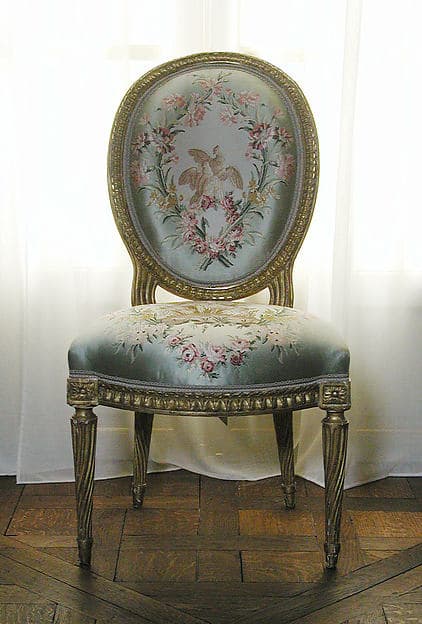 Side chair (one of a pair), by Jean-Jacques Pothier