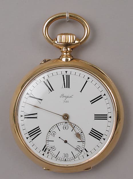Pocket watch, by Firm of Breguet et Fils