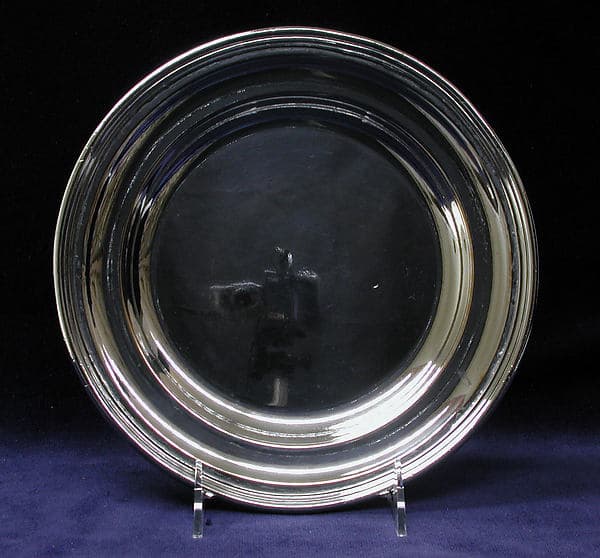 Plate, by James Dixon & Sons