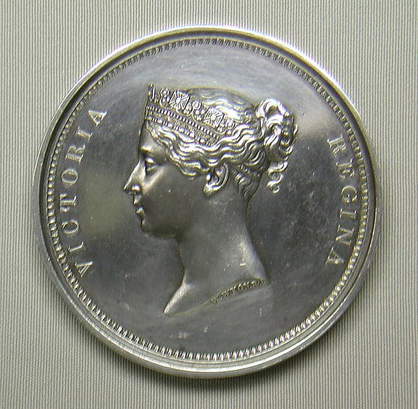 Queen Victoria's Visit to the Corporation of London, by William Wyon