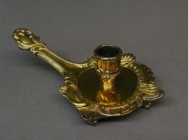 Chamber candlestick, by Robert Hennell I