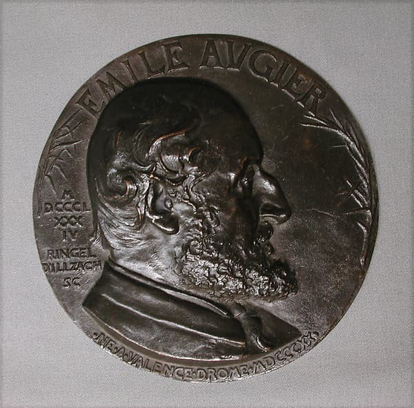 Emile Augier (1820-1889), by Jean-Désiré Ringel d'Illzach